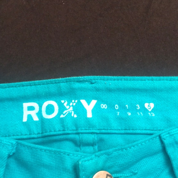 Roxy turquoise skinny jeans - Picture 2 of 3